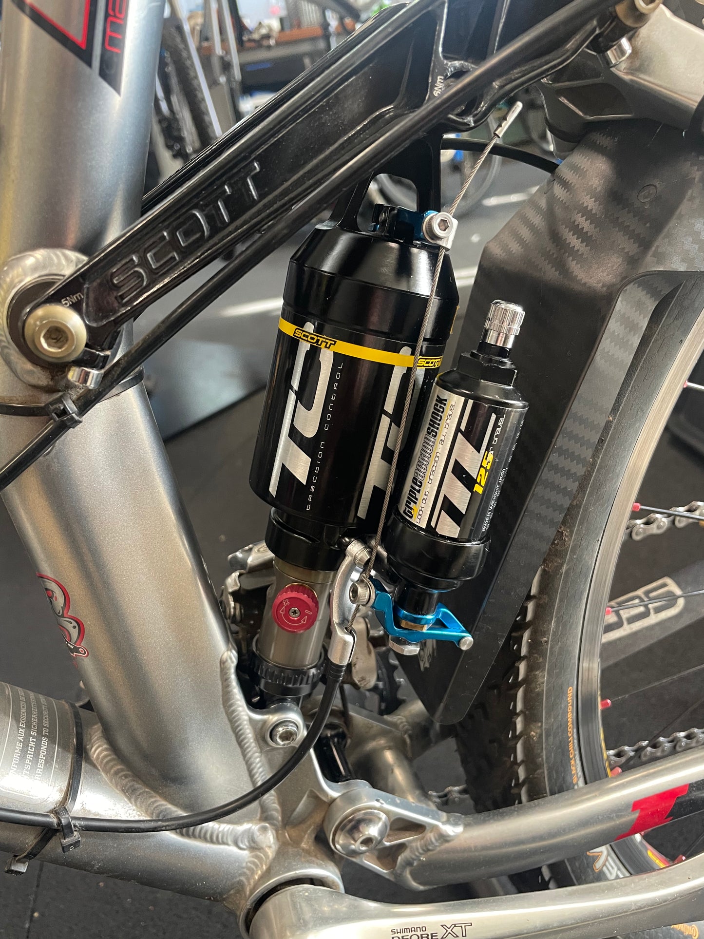 Scott TC Stoßdämpfer Service/Wartung/Tuning