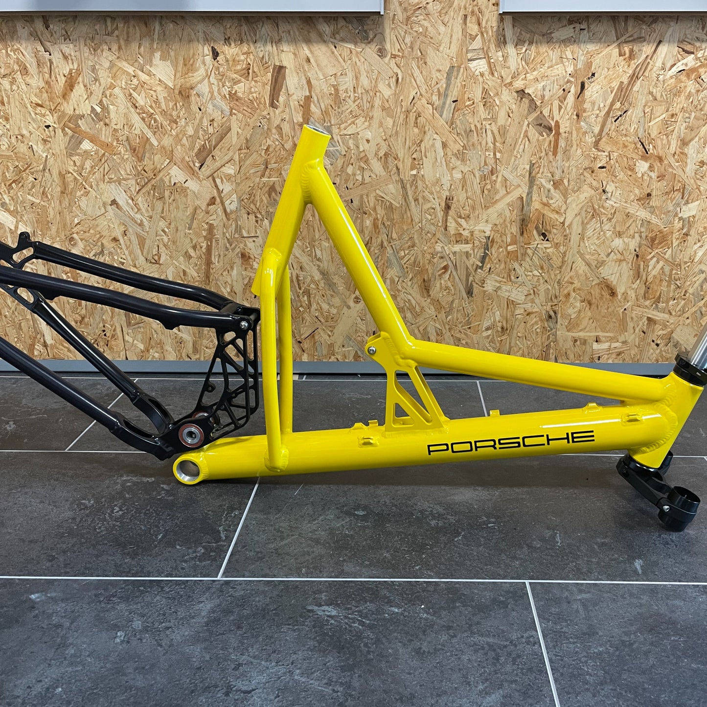 Vollgefederter Rahmen Porsche FS von 1999-2001 26inc handgefertigt von Votec