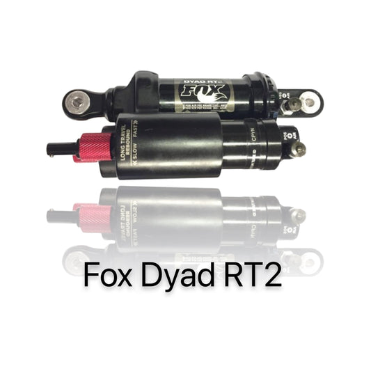 Fox Dyad RT2 shock after professional service for Cannondale Jekyll, Claymore, and Trigger