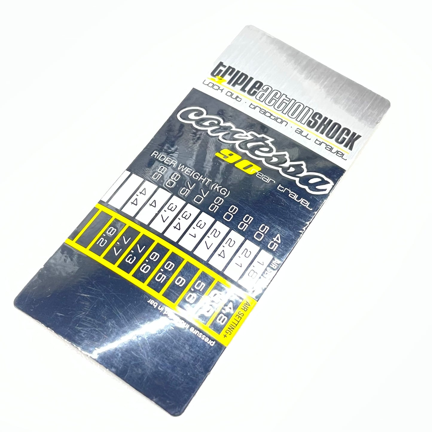 Scott Dämpfer Piggyback Aufkleber Aufkleber Contessa Dämpfer 05