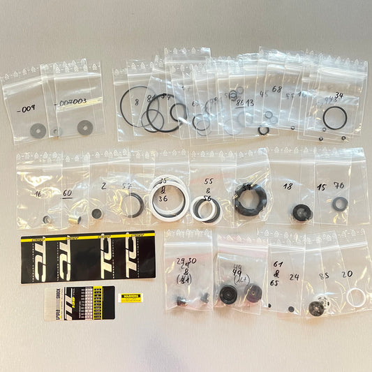 Komplettes Wartungsset für Scott TC-Dämpfer