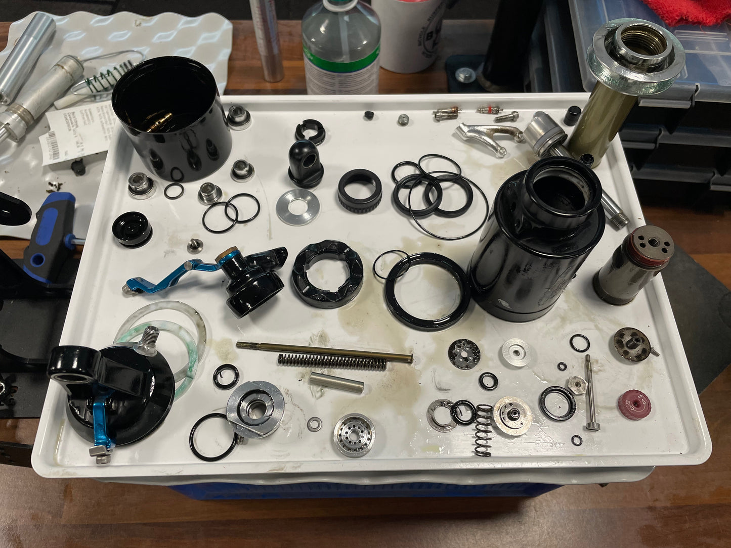 Scott TC Stoßdämpfer Service/Wartung/Tuning