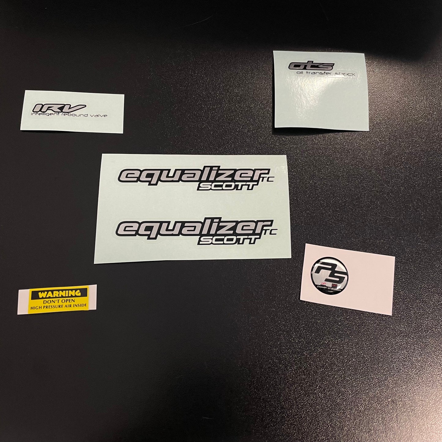 Scott Equalizer Damper-Aufkleber