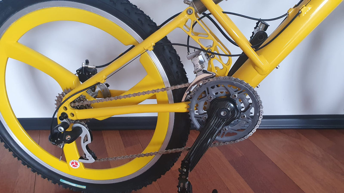 Porsche FS Evolution 90er | Sachs Schaltung | Sammlerstück in fabrikneuem, ungebrauchtem Zustand