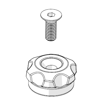 Öhlins Rebound Knob TTX18