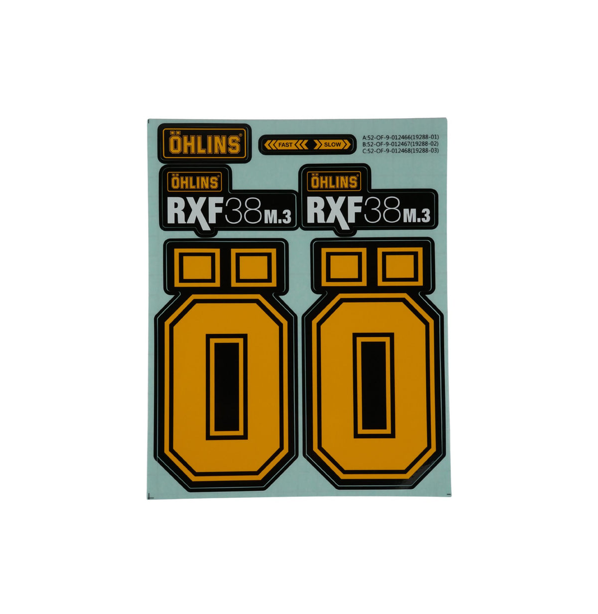Öhlins RXF38 m.3 Sticker Kit