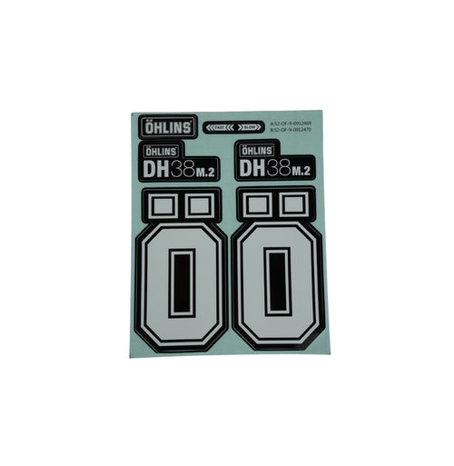 Öhlins DH38 m.2 Sticker Kit