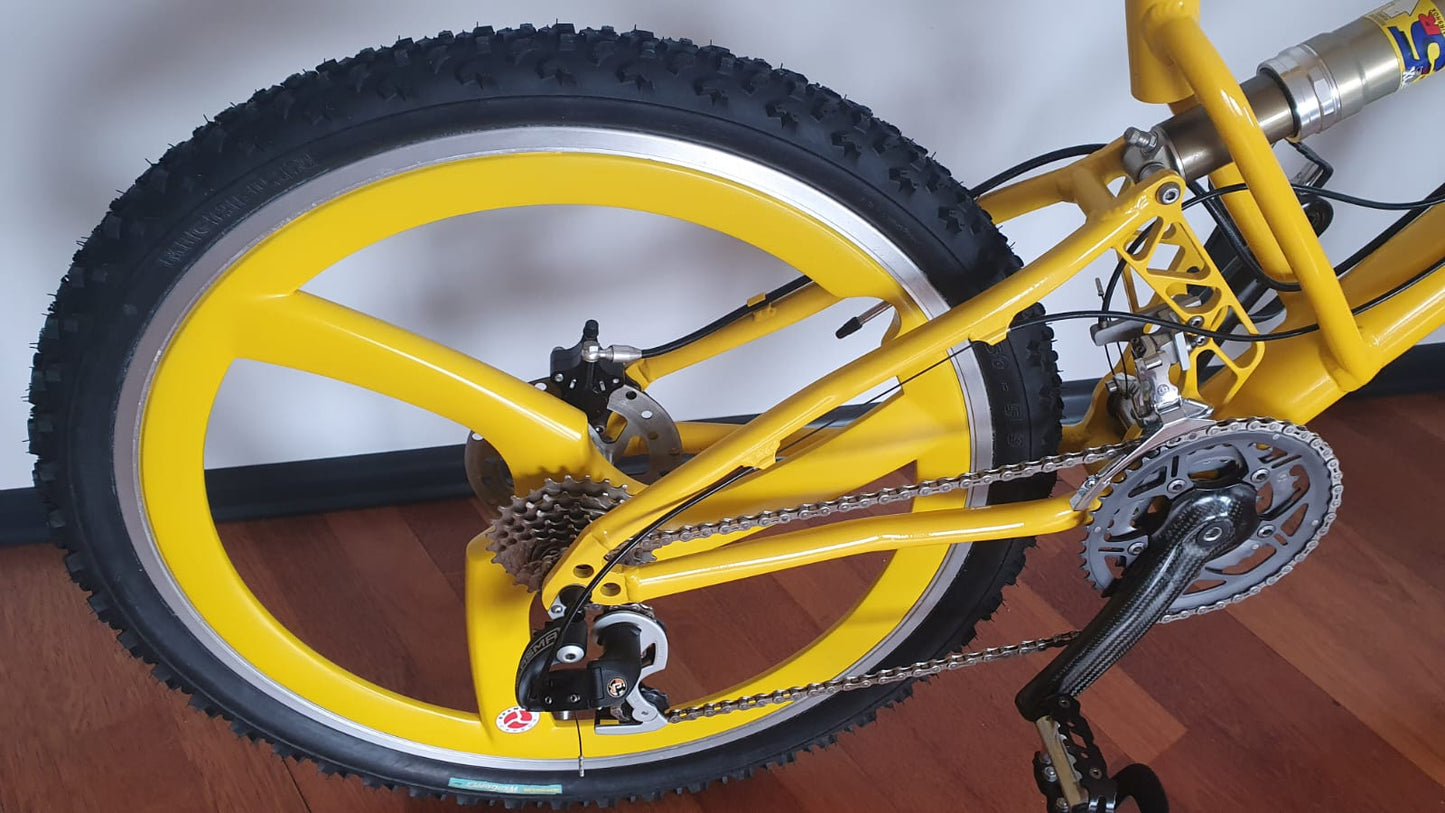 Porsche FS Evolution 90er | Sachs Schaltung | Sammlerstück in fabrikneuem, ungebrauchtem Zustand