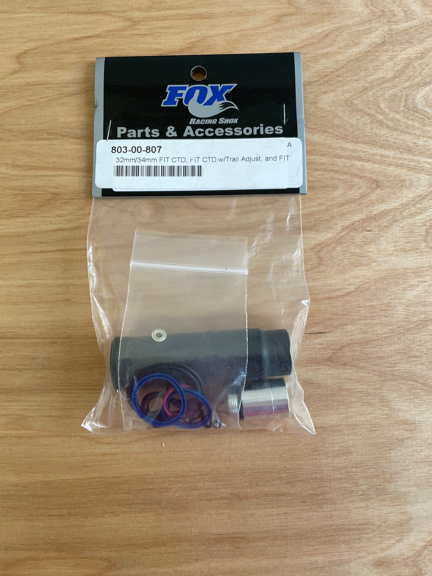 FOX 803-00-807 32mm/34mm FIT CTD, FIT CTD w/Trail Adjust, and FIT