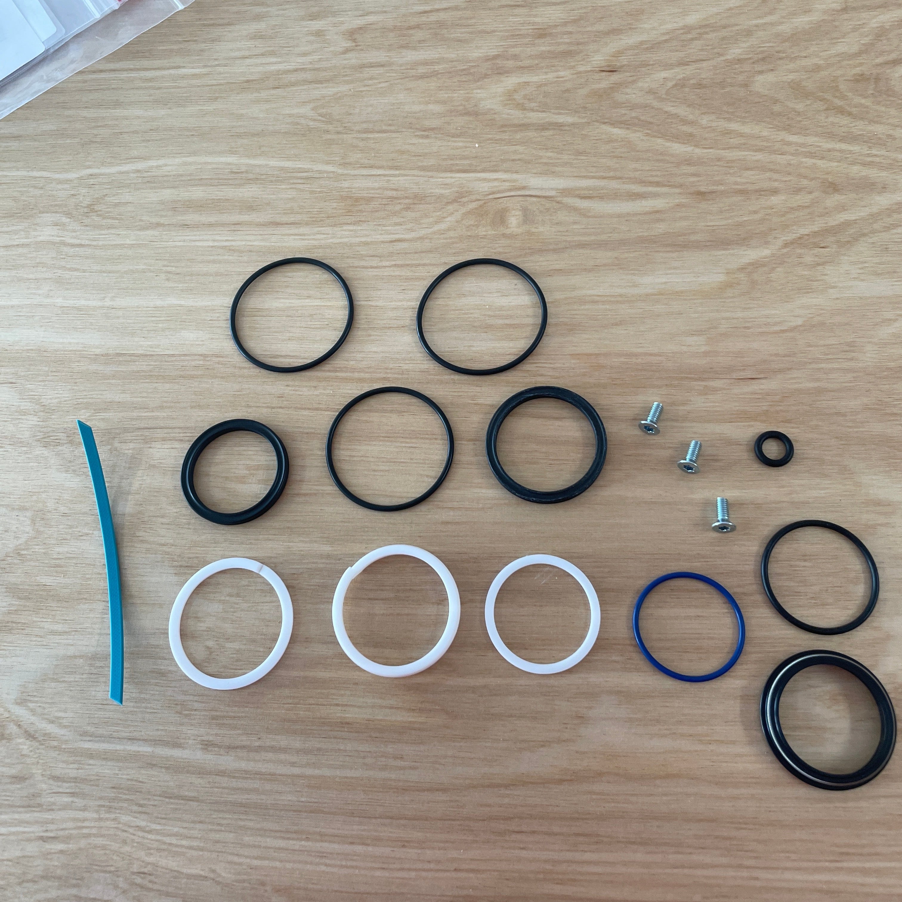 Air spring assy and stickers - BSB Bicycle Suspension Berlin