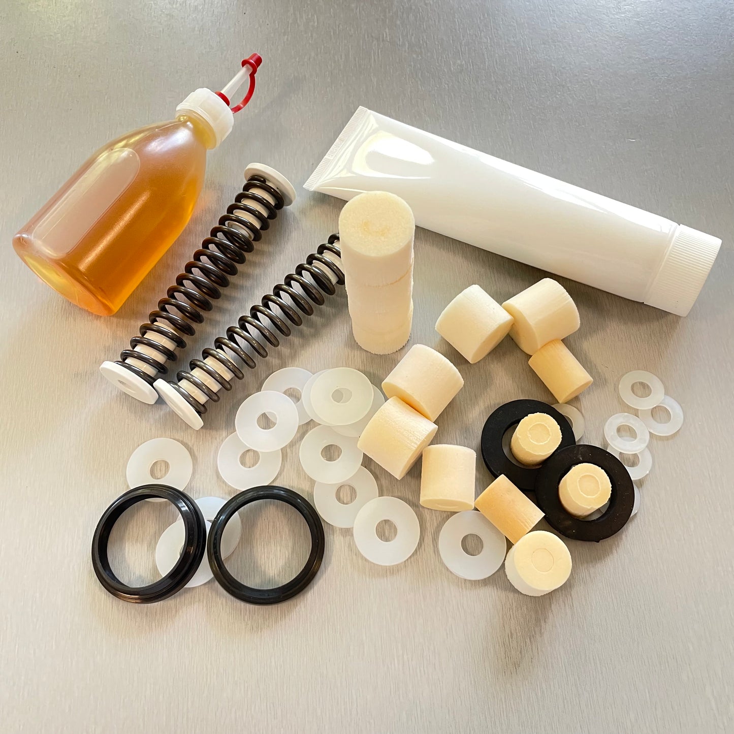 Stahlfeder-/Elastomer-Upgrade-Kit komplett für Votec GS3 Classic Federgabel