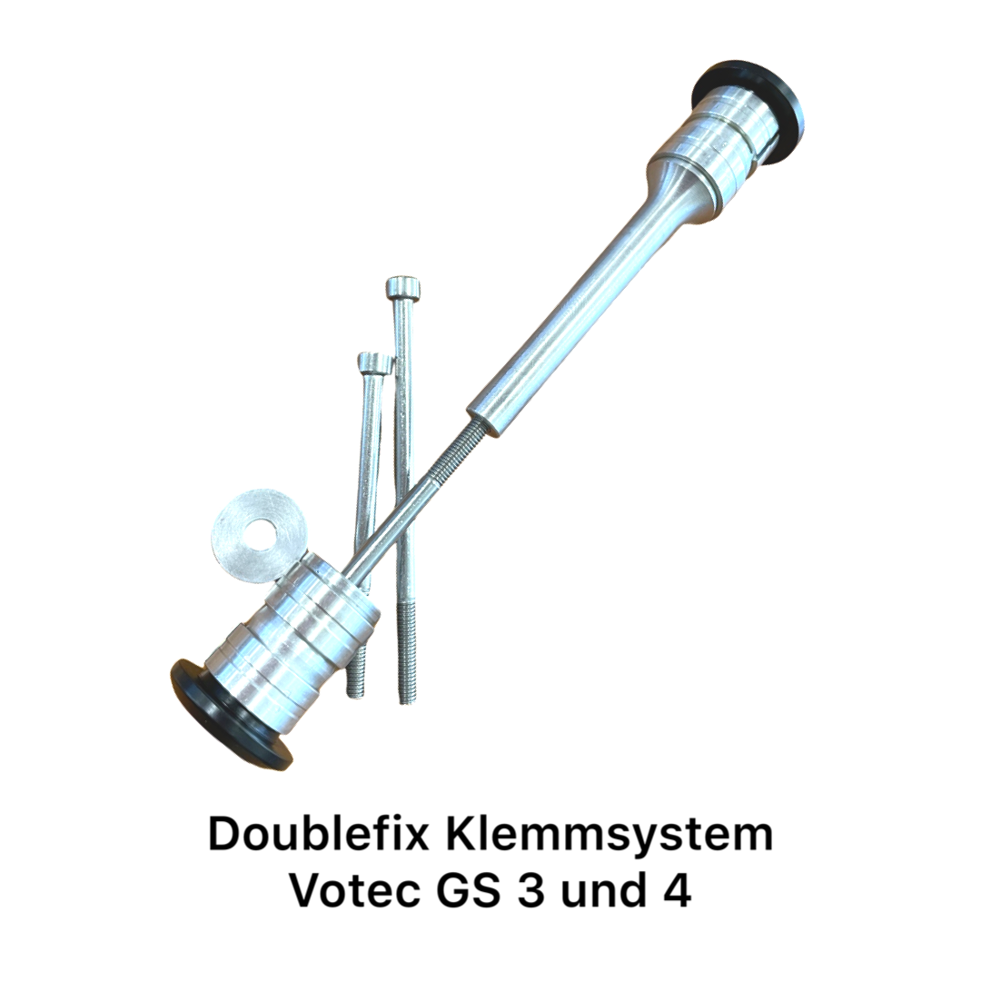 Doublefix-Klemmsystem für Votec GS 3 und 4 Federgabeln