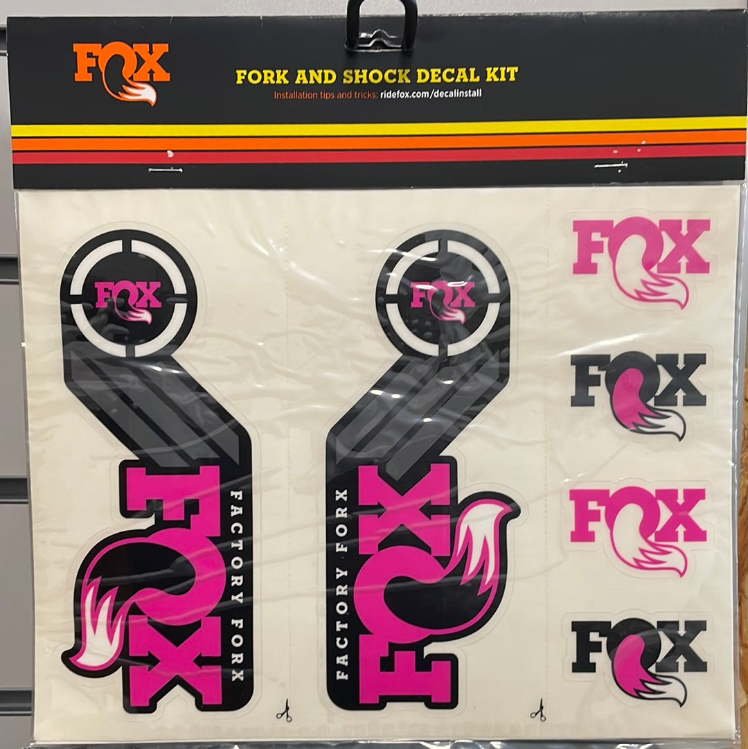 Fox Aufkleberset Heritage Pink